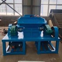 Large Metal Biaxial Shredding Machine Woven Bag Garbage Crusher