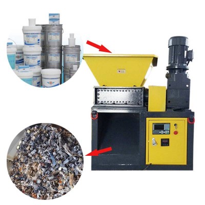 300 Model Mini Double Shaft Garbage Crushing Machine Plastic Scrap Metal Shredder Machine For Plastic Recycling/metal Recycling